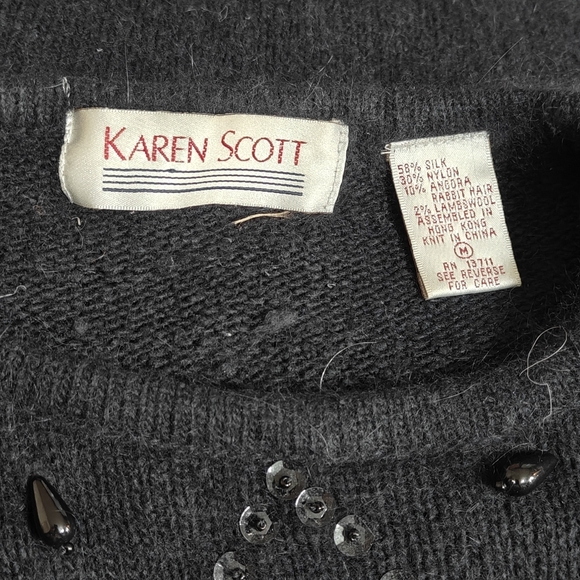 Vtg Angora Karen Scott - Picture 5 of 6